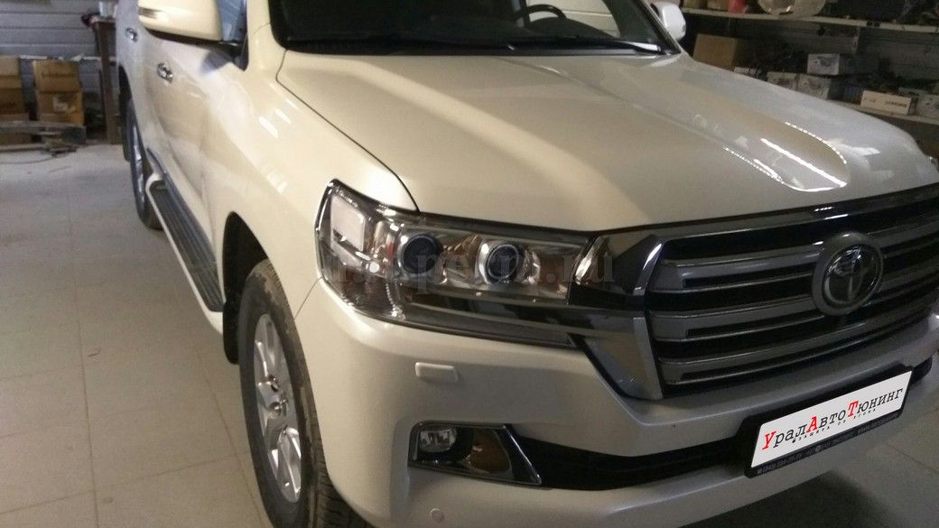 Установка автосигнализации Pandora DX-4GL на Toyota Land Cruiser 200