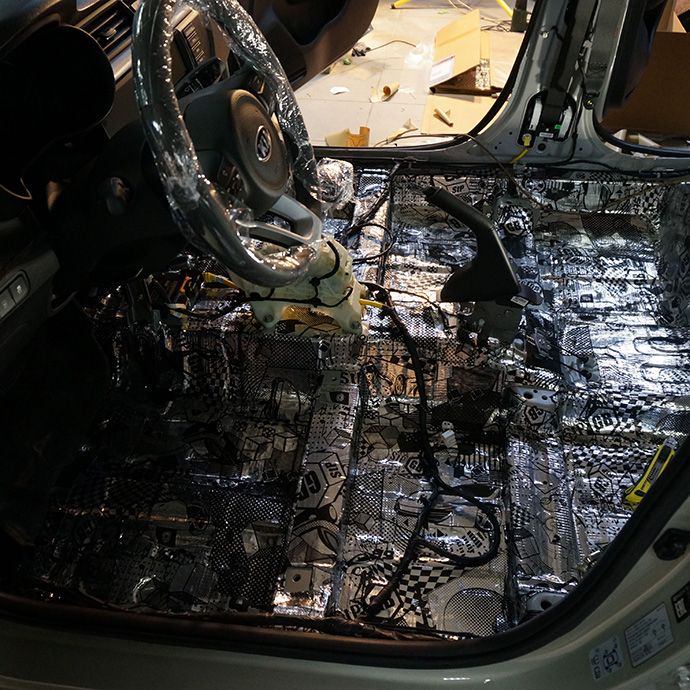 KIA RIO X-Line - Шумоизоляция