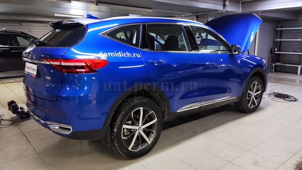 Haval F7 - установка автосигнализации StarLine A93