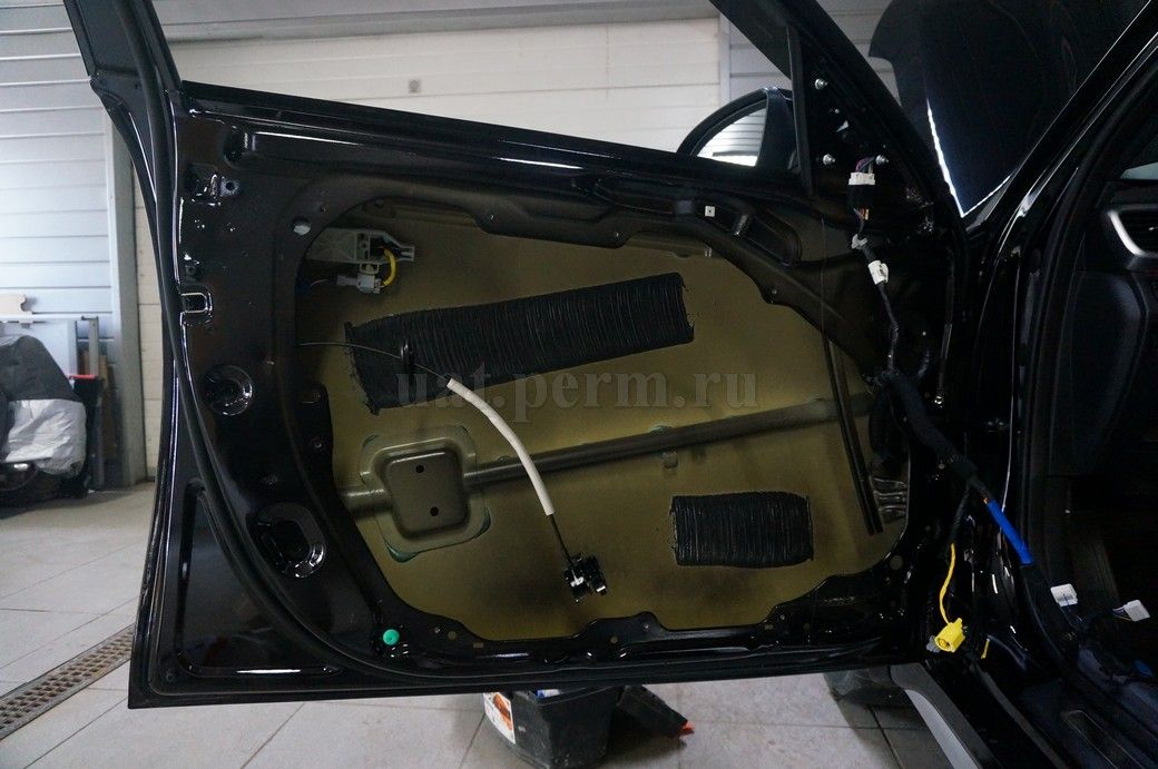 KIA Optima - шумоизоляция дверей