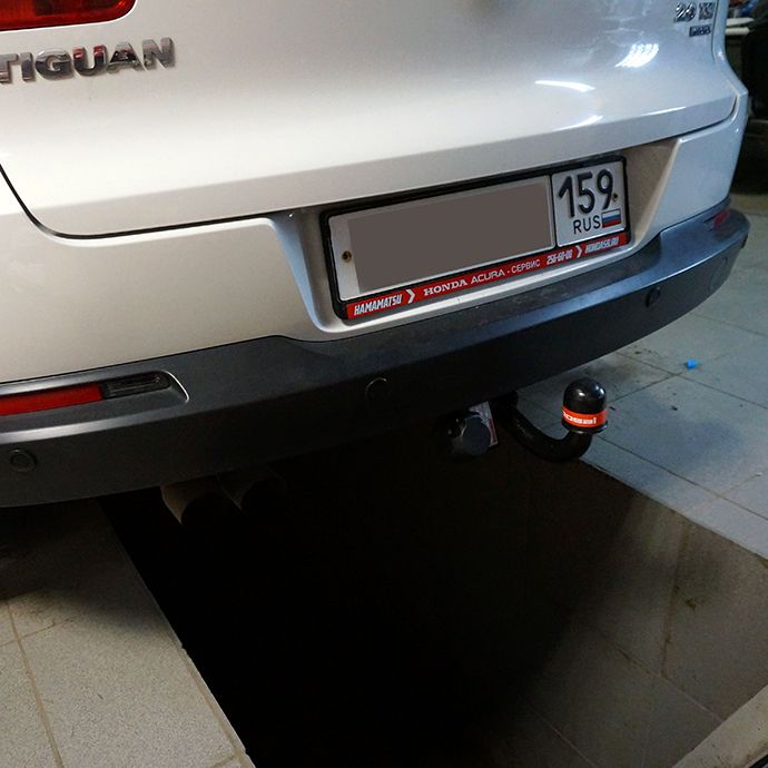 VW Tiguan - Установка фаркопа