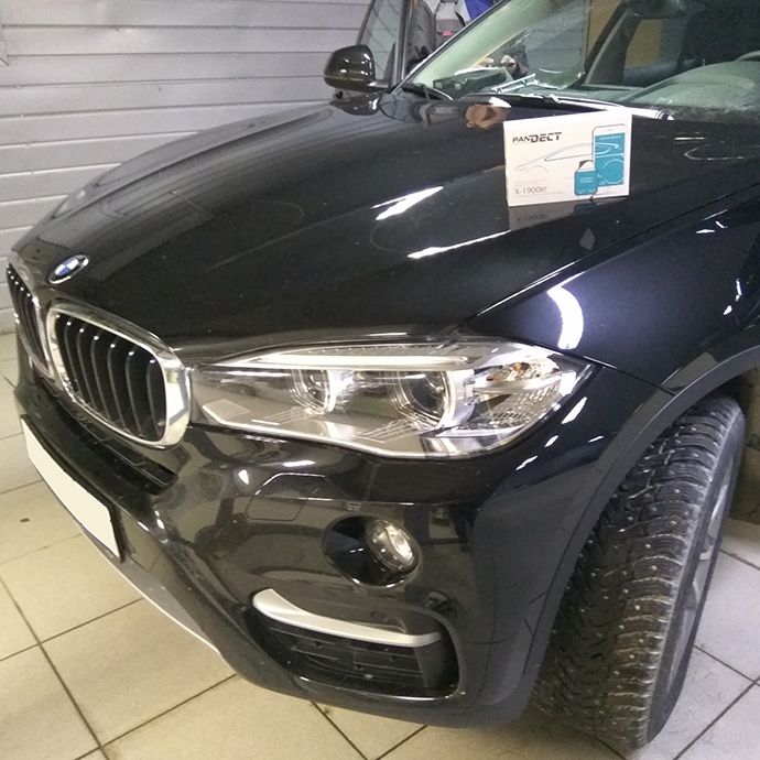 Установка автосигнализации Pandect X-1900BT на BMW X6