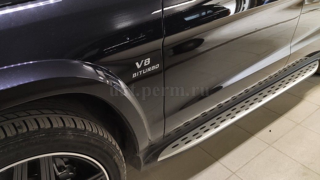 Установка автосигнализации StarLine E96 на Mercedes GL63