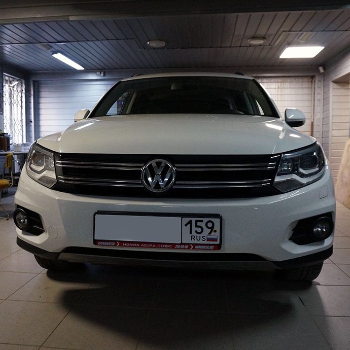 VW Tiguan - Установка фаркопа
