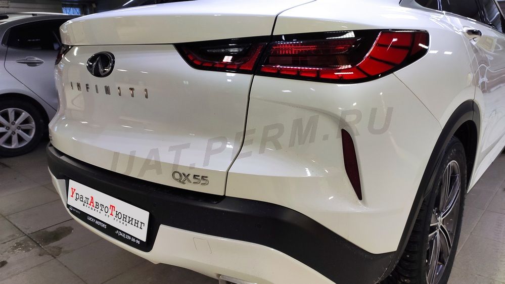 Установка автосигнализации StarLine E96 (v.2) на Infiniti QX55