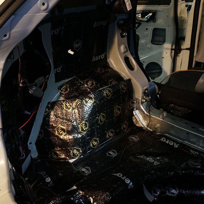 Nissan Qashqai - шумоизоляция