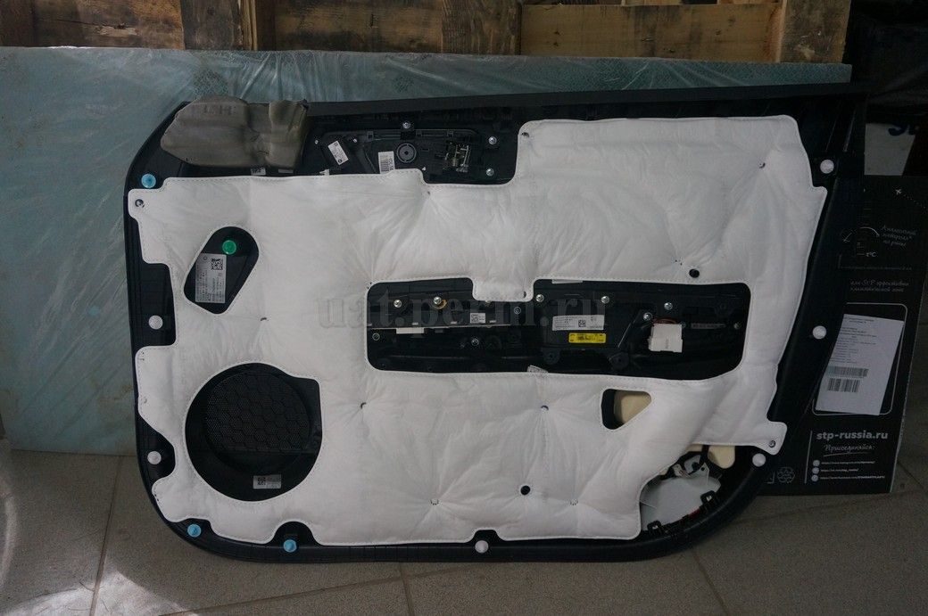 KIA Optima - шумоизоляция дверей