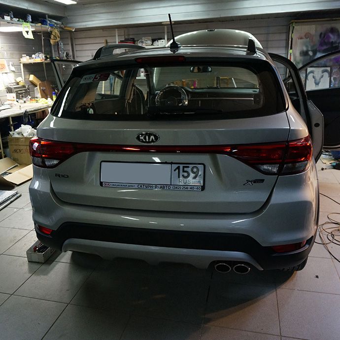 KIA RIO X-Line - Шумоизоляция