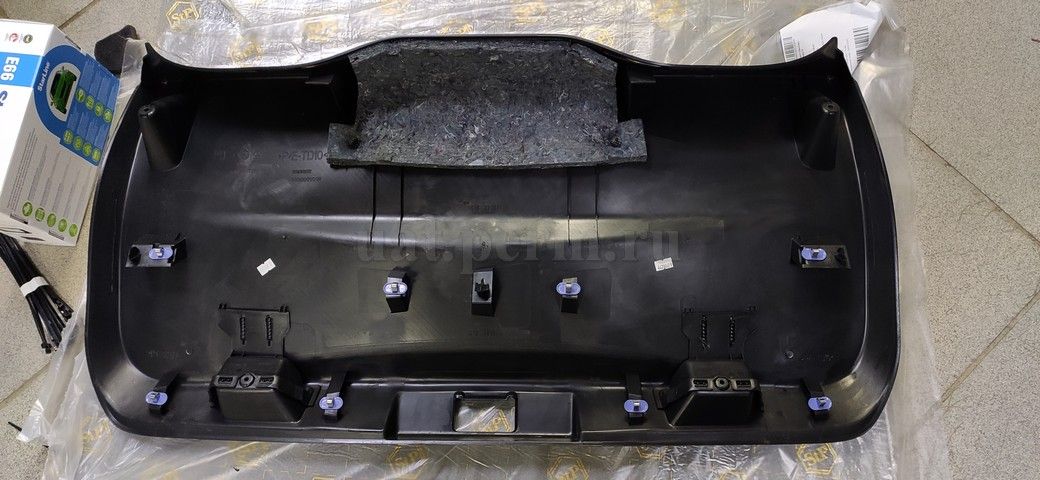 Шумоизоляция крышки багажника Renault Kaptur