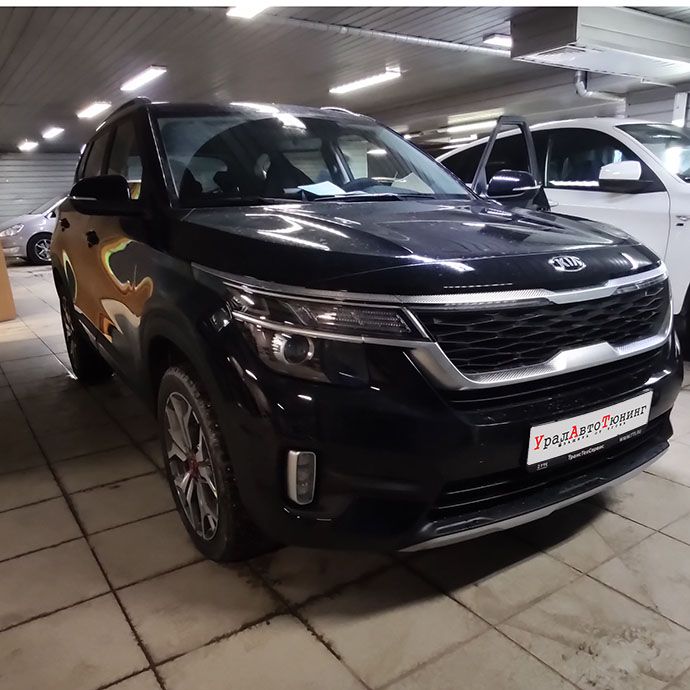 Установка автосигнализации StarLine A93 на KIA Seltos