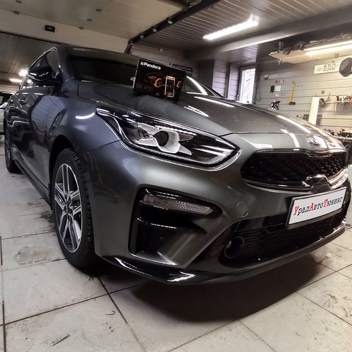 Установка автосигнализации Pandora DXl 4710 на KIA Cerato