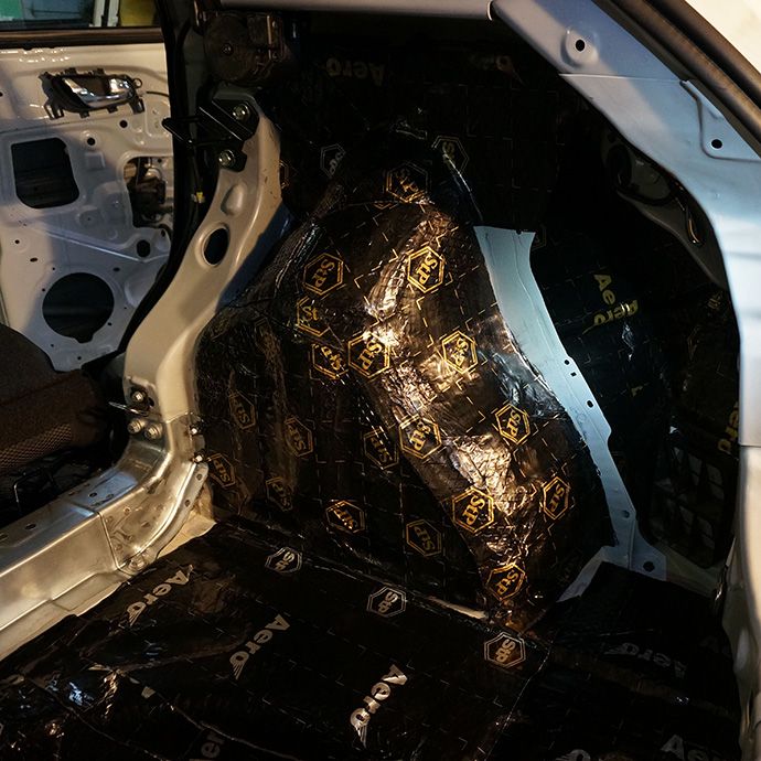 Nissan Qashqai - шумоизоляция