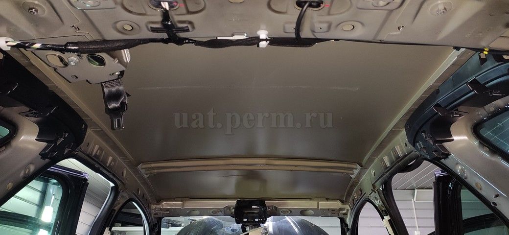 Renault Kaptur - шумоизоляция крыши