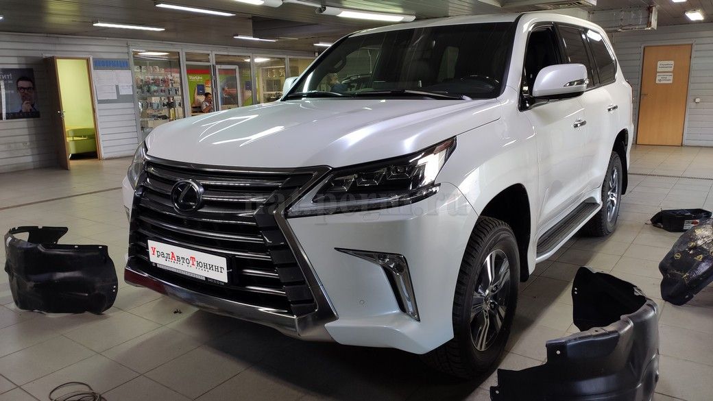 Lexus LX450 - шумоизоляция колесных арок