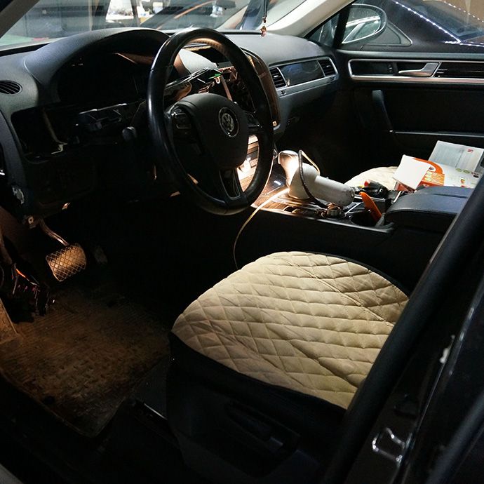 VW Touareg - Установка автосигнализации StarLine S96