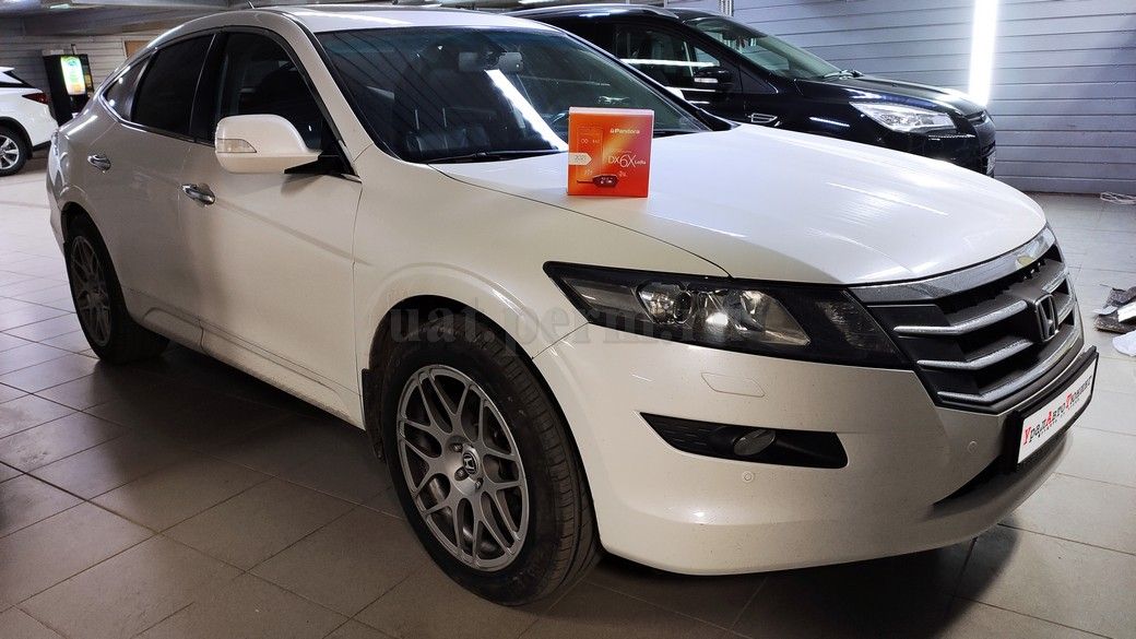 Установка автосигнализации Pandora DX-6X LoRa на Honda Crosstour