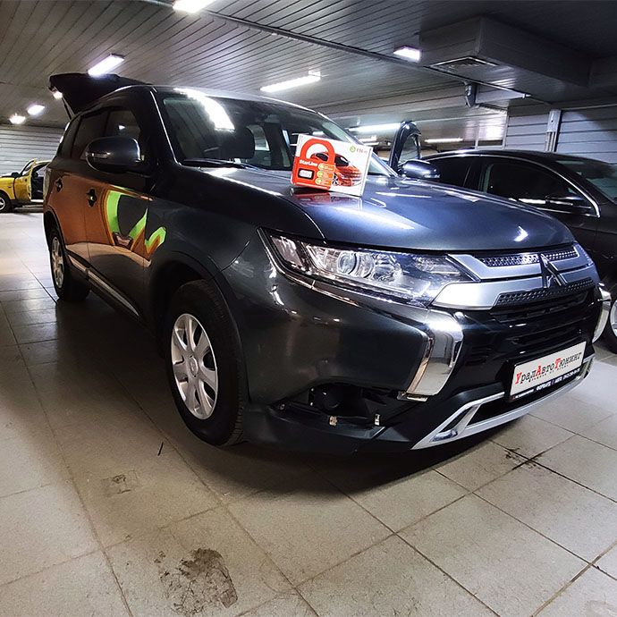 Установка автосигнализации StarLine E96 на Mitsubishi Outlander