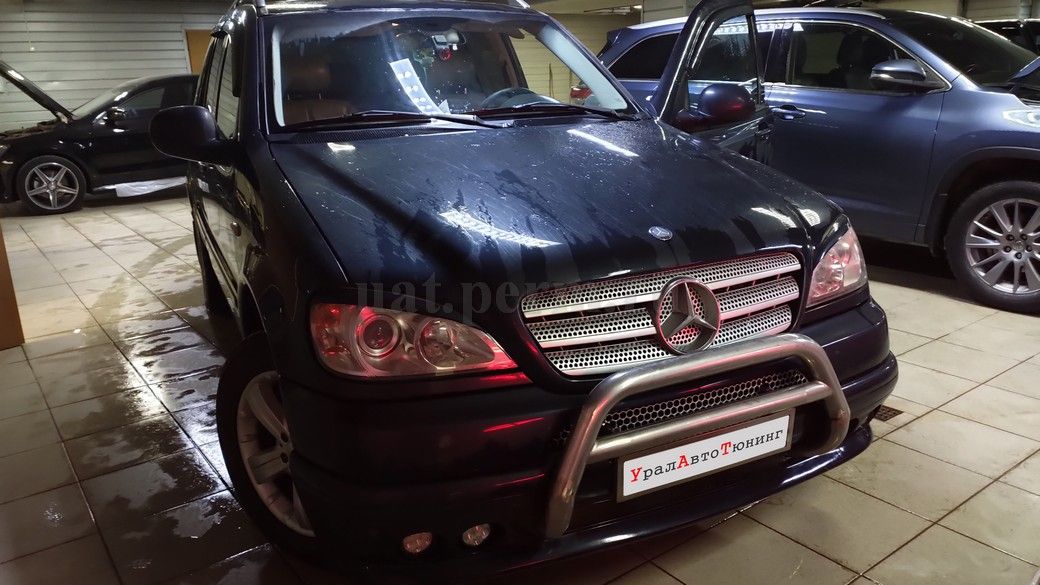 Mercedes ML 320 - установка автосигнализации StarLine S96