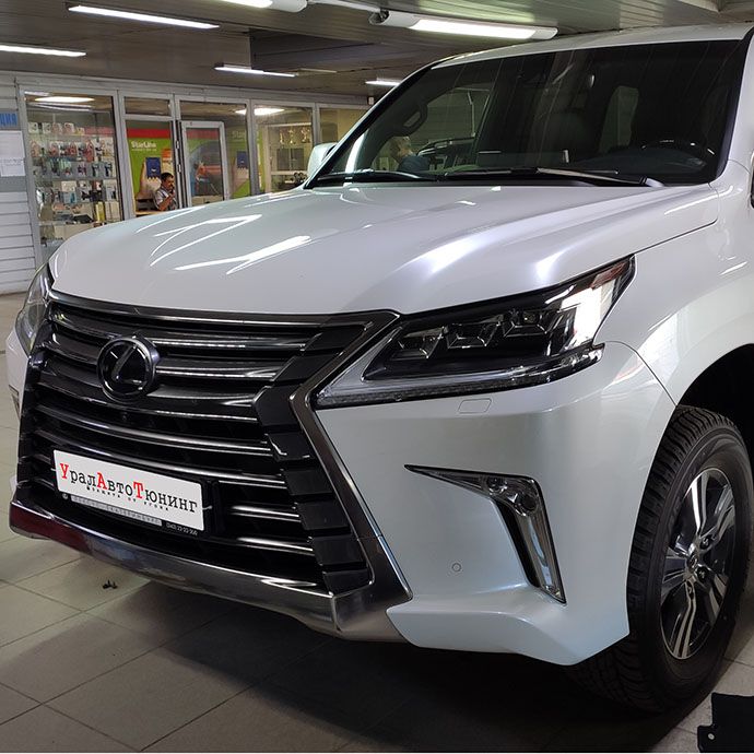 Шумоизоляция колесных арок Lexus LX450