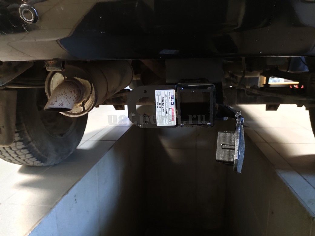 UAZ Patriot - установка фаркопа