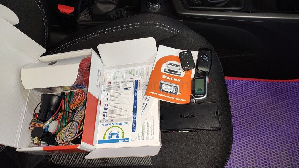 Установка автосигнализации StarLine A93 на Renault Duster II