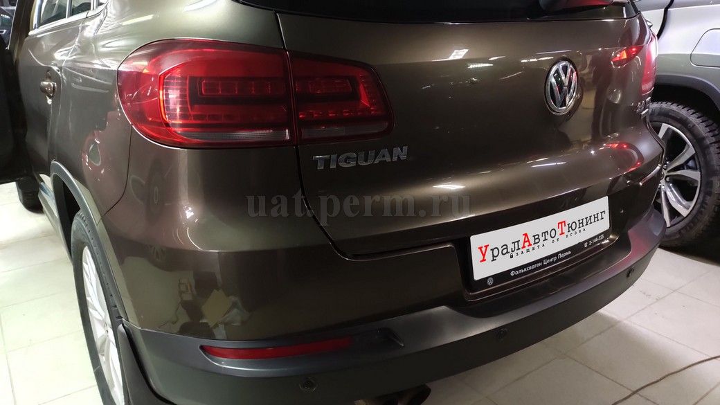 VW Tiguan - установка автосигнализации StarLine E96 v2 BT