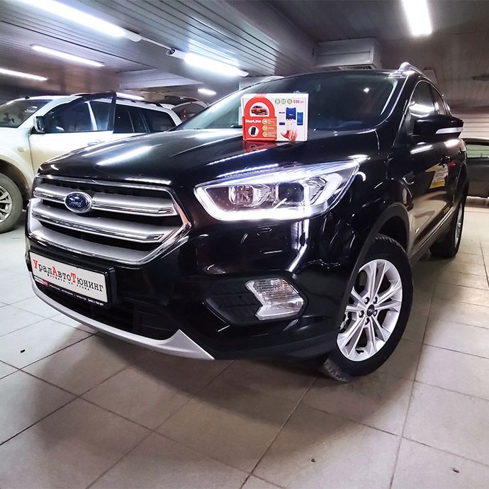 Установка автосигнализации StarLine S96 (v.2) на Ford Kuga