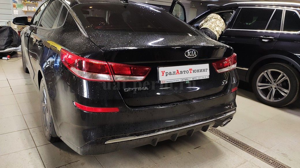 KIA Optima - установка автосигнализации StarLine S96