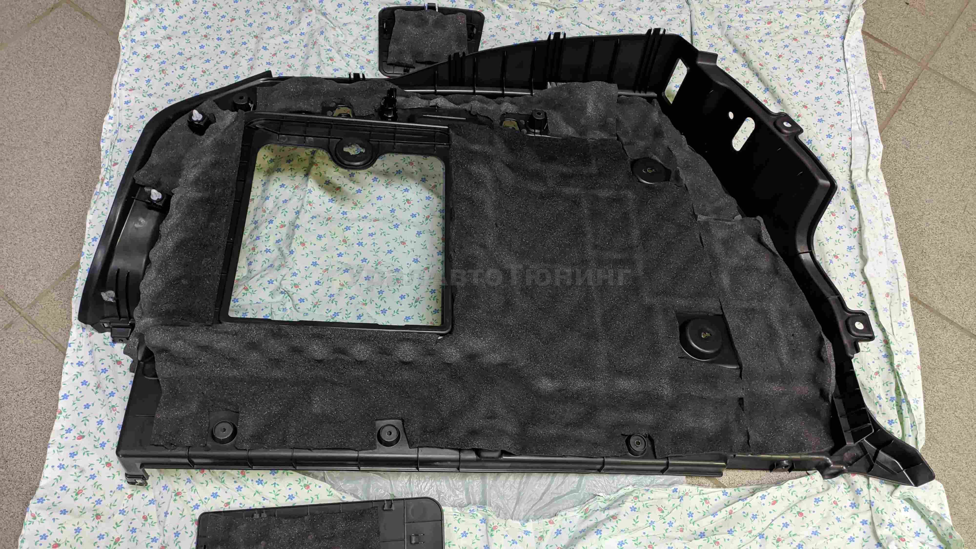 Шумоизоляция багажника Lada Vesta