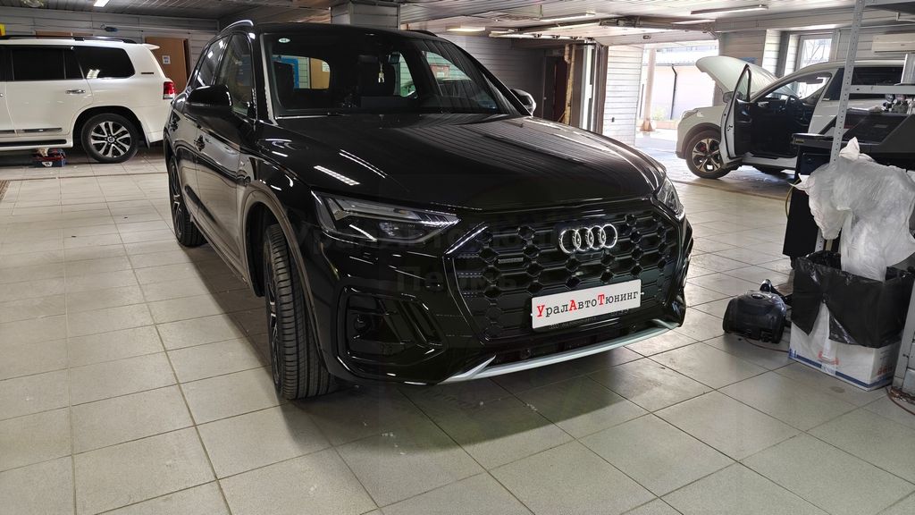 Установка автосигнализации StarLine S96 на Audi Q5