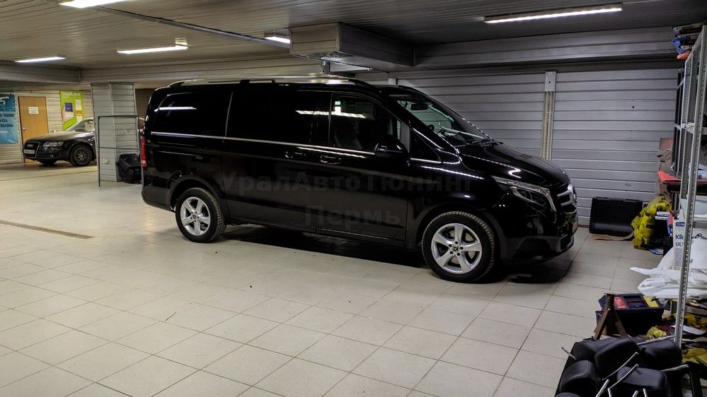 Шумоизоляция Mercedes V250