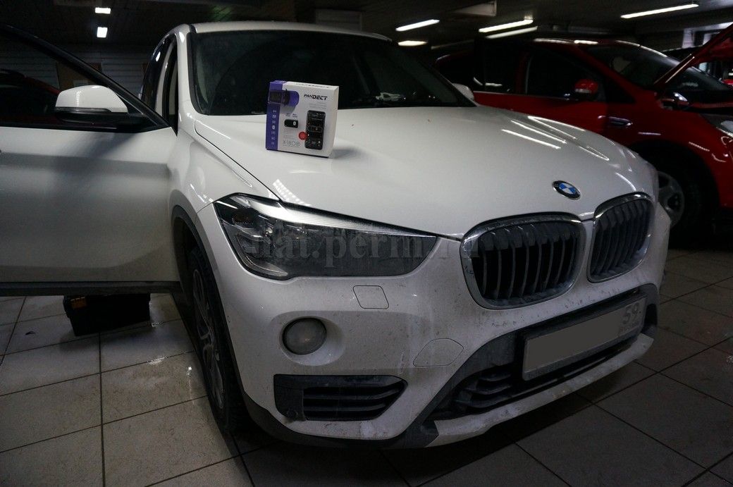 BMW X1 - установка автосигнализации Pandect X-1800BT
