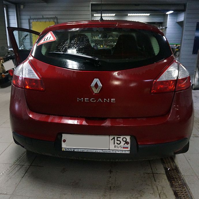 Renault Megane - Установка автосигнализации StarLine A93