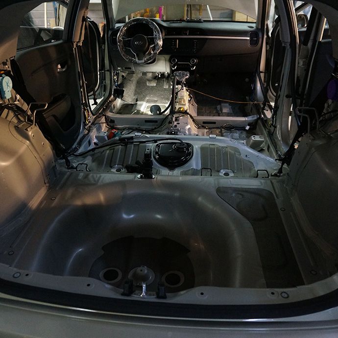 KIA RIO X-Line - Шумоизоляция