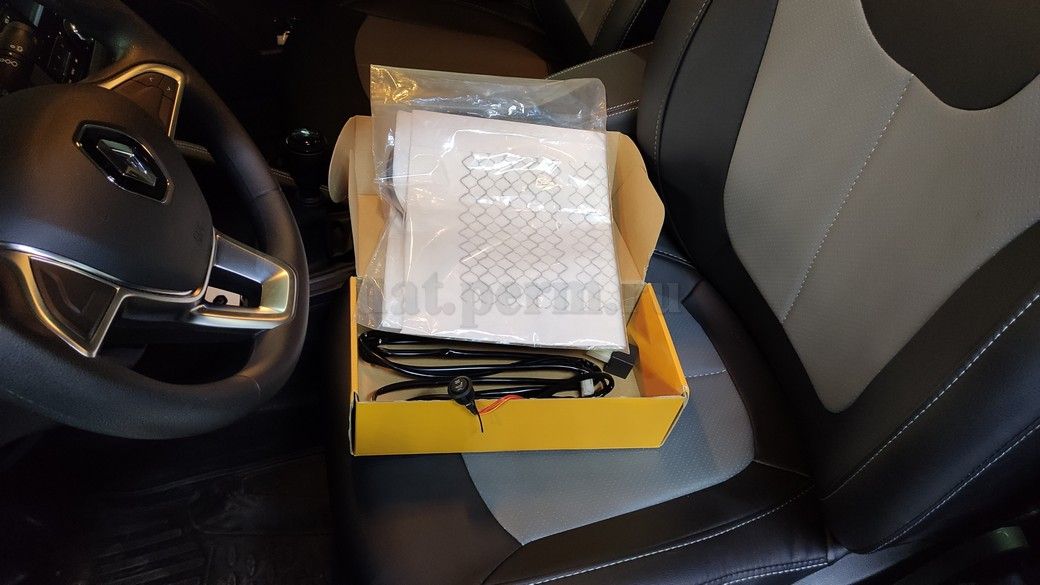 Установка подогрева сидений на Renault Kaptur