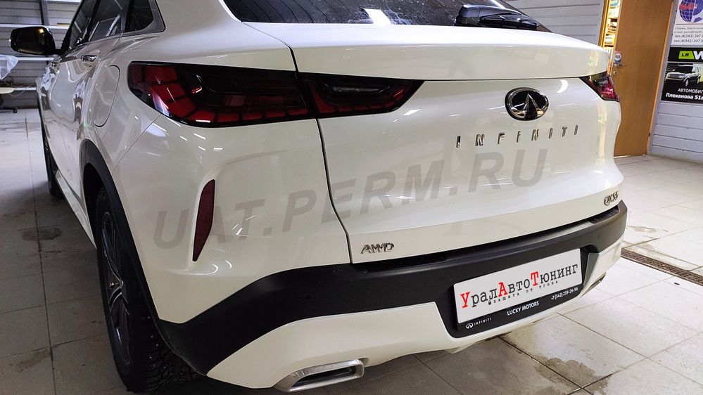 Установка автосигнализации StarLine E96 (v.2) на Infiniti QX55