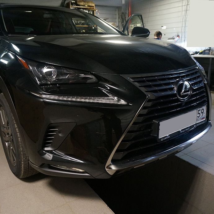 Lexus NX - Установка охранного комплекса