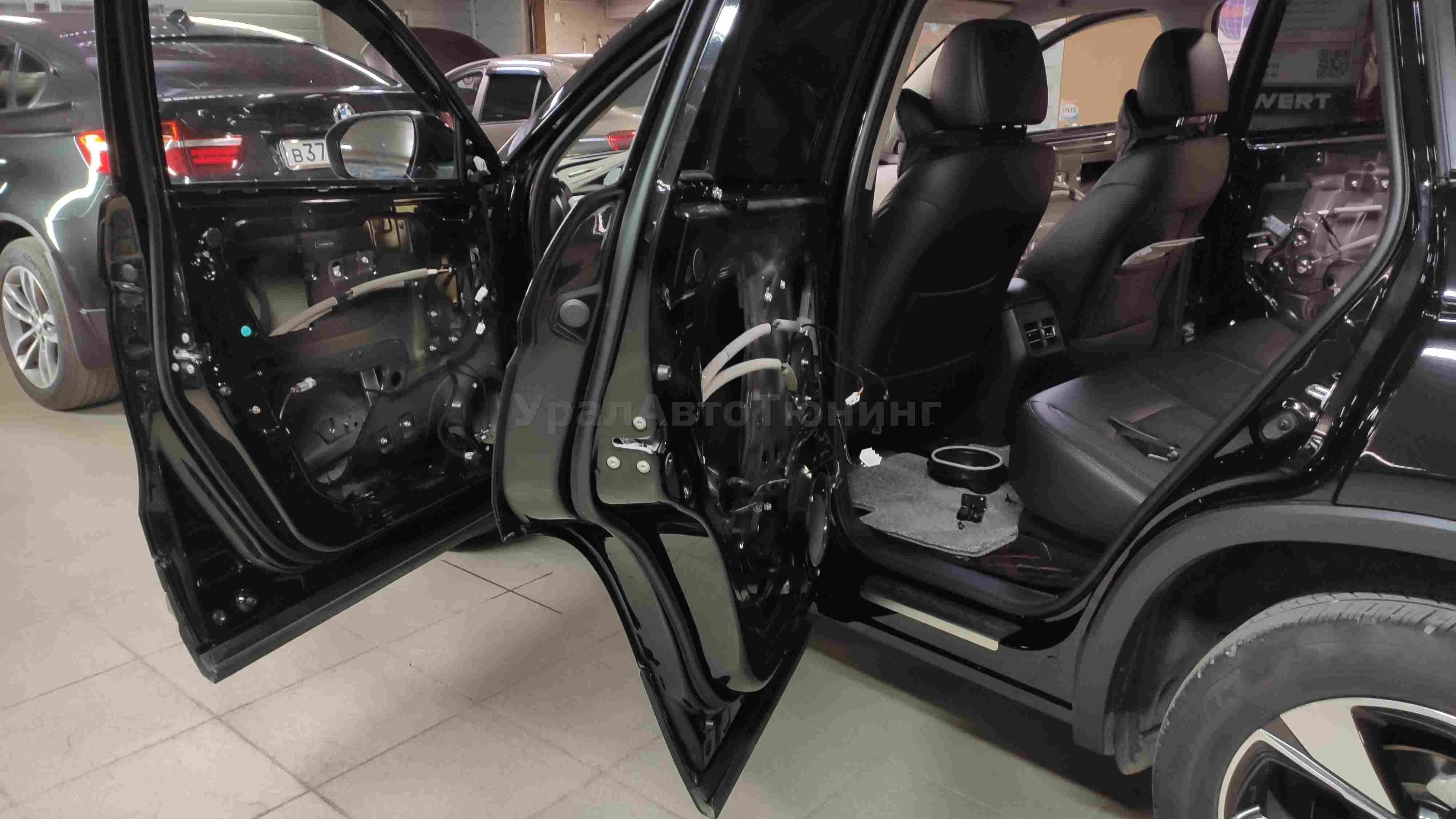 Шумоизоляция дверей Changan CX75