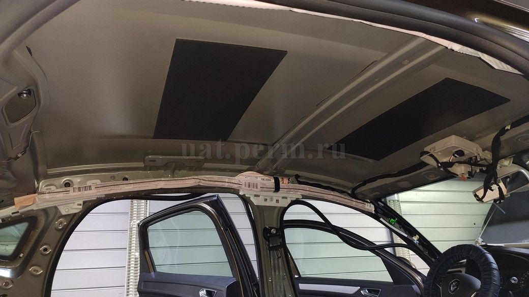 Шумоизоляция крыши Renault Arkana