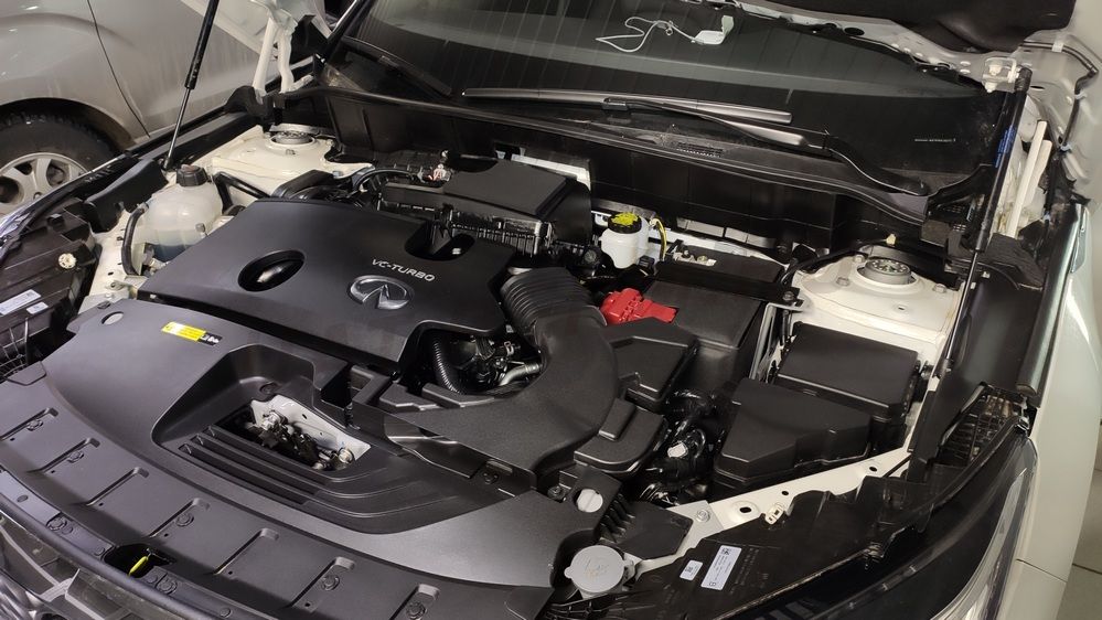 Установка автосигнализации StarLine E96 (v.2) на Infiniti QX55