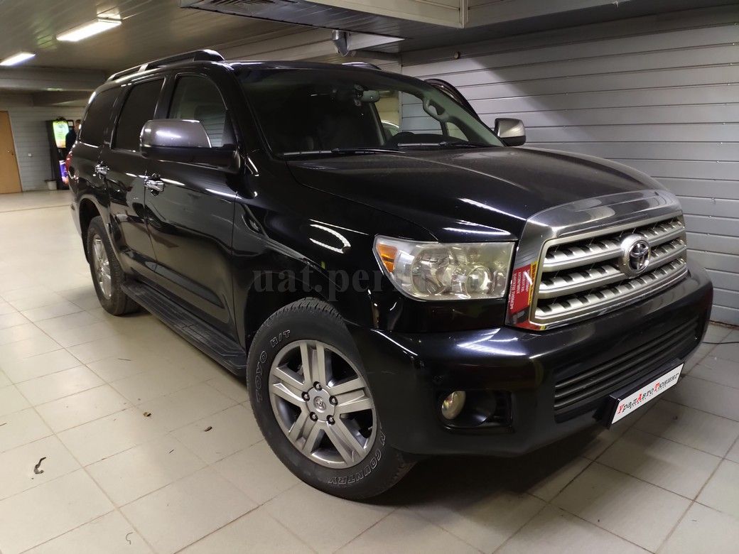 Toyota Sequoia - установка автосигнализации StarLine E96