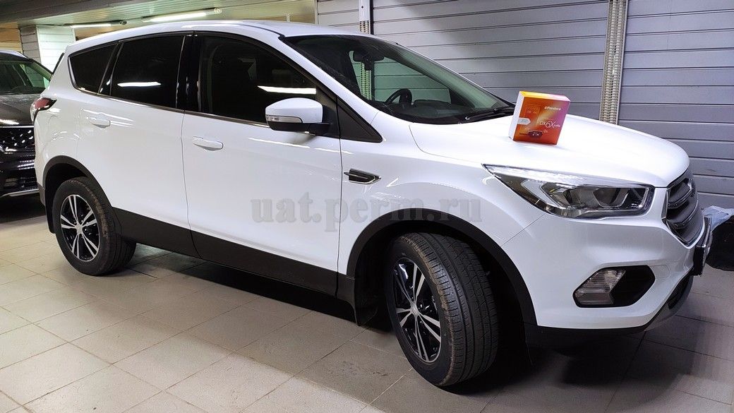 Установка автосигнализации Pandora DX-6X LoRa на Ford Kuga