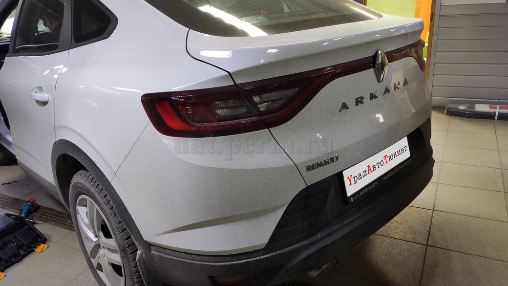 Renault Arkana - установка автосигнализации StarLine S96