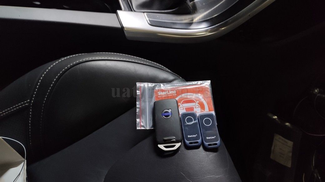 Volvo XC60 - установка автосигнализации StarLine S96