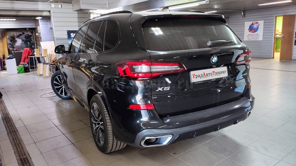 BMW X5 (G05) - установка автосигнализации Pandect X-1800L