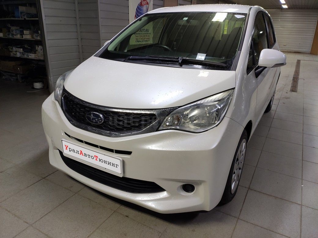 Subaru Trezia - установка автосигнализации StarLine E96