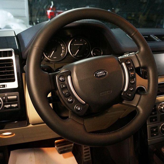 Range Rover - Покраска кожи
