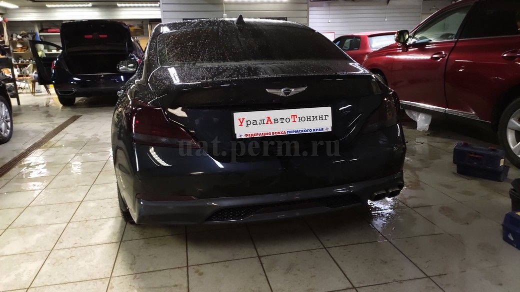 Genesis G70 - Установка автосигнализации Pandora DXL 4710