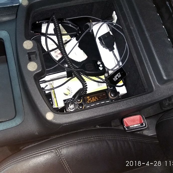 Chevrolet Tahoe - Установка рации