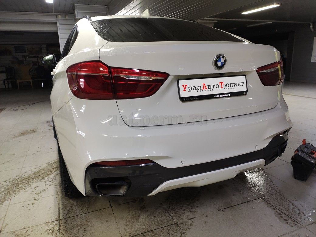 BMW X6 - Установка автосигнализации Pandora DXL 4710